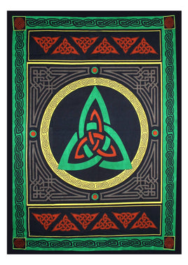 Cotton Tapestry Triquetra 52 X 76"