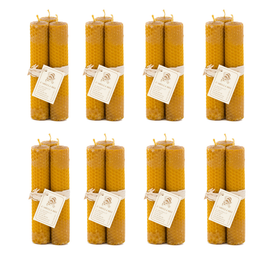 Beeswax Candles Packs of 3 Units