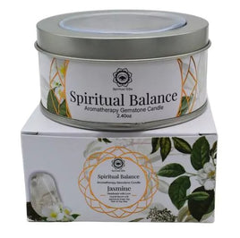 Gemstone Candle Spiritual Balance Jasmine 70g